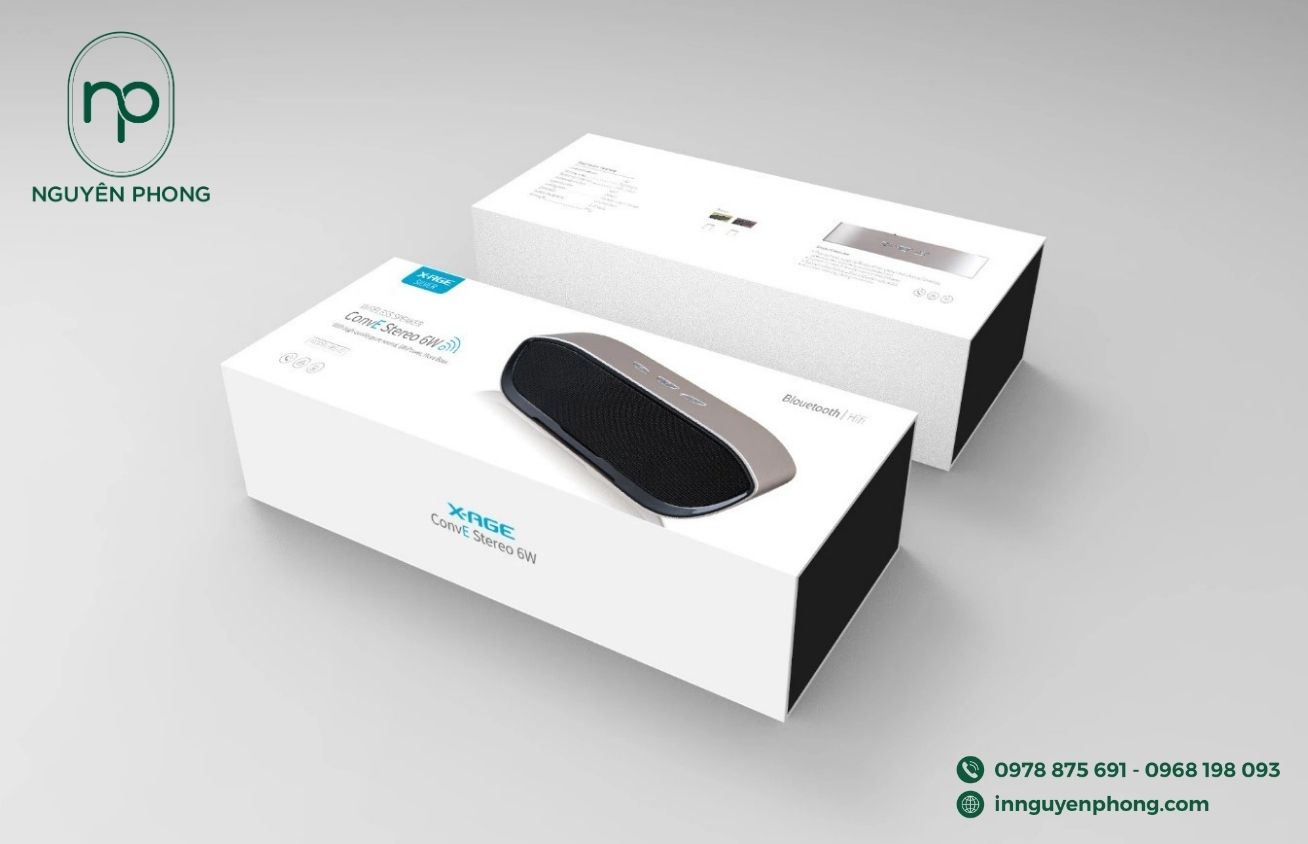 Dạng hộp rút đựng loa cao cấp